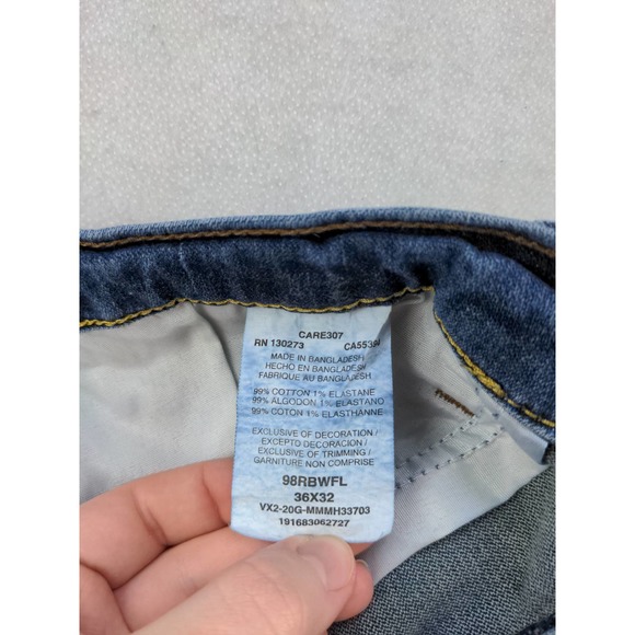 Mens Wrangler Relaxed Boot Cut Jeans 